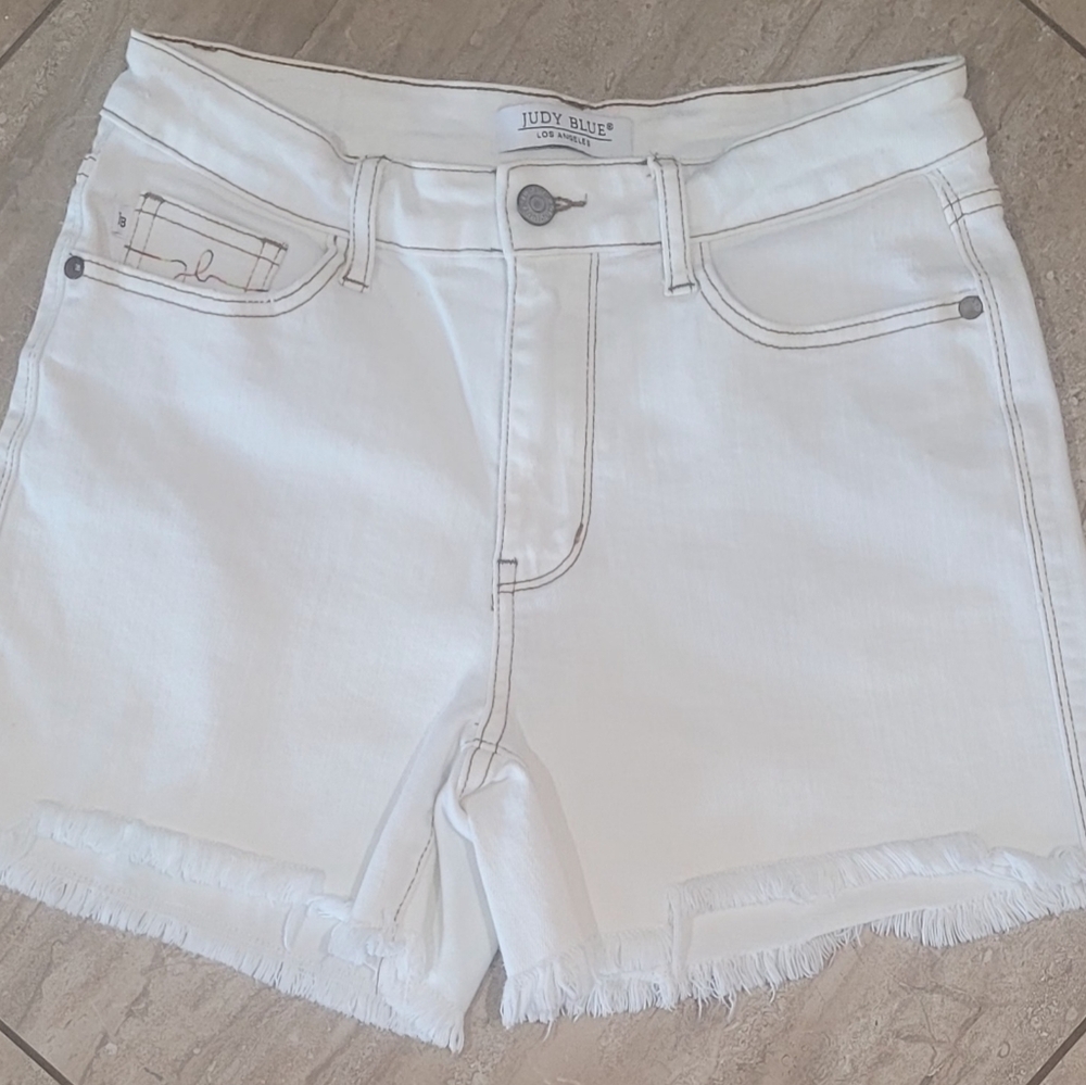 White Judy Blue Size Medium